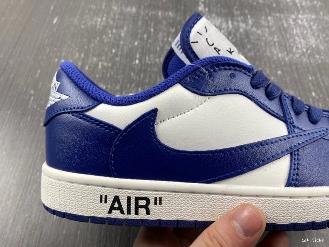 JORDAN TRAVIS X DM7890-101 SCOTT CUSTOM OFF-WHITE X AIR 1 0630